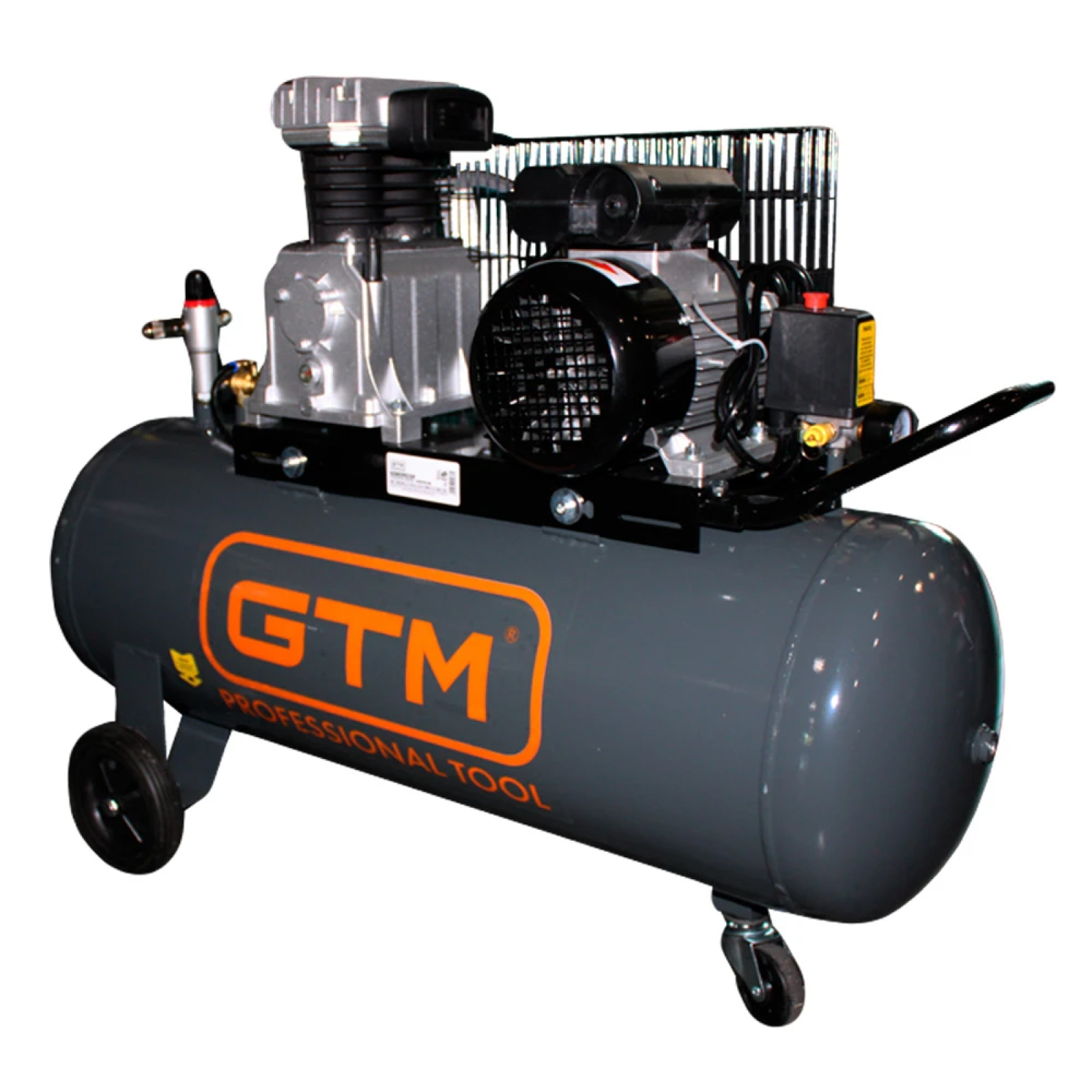 Компресор Поршневий Ремінний GTM KCH2070B-100L (100л) 27156
