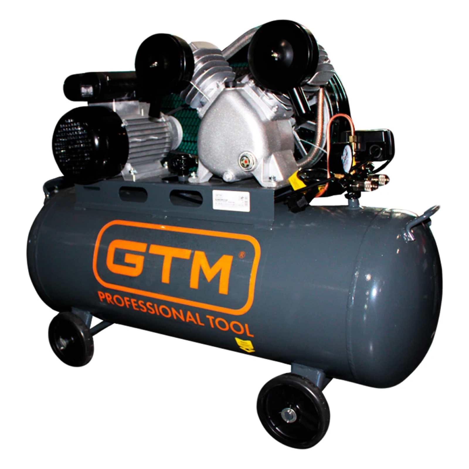 Компресор Поршневий Ремінний GTM KCJ2070-100L (100л) 27160
