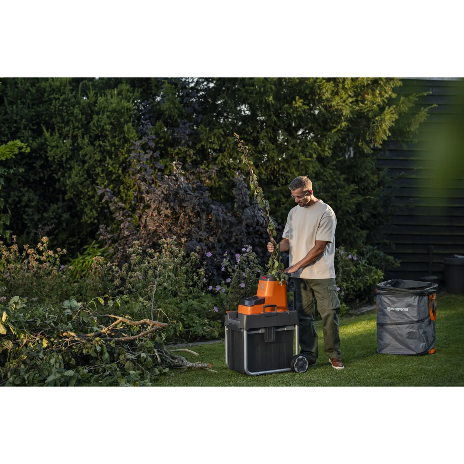 Измельчитель веток Husqvarna GS 340is (без АКБ и ЗУ) 9707892-01