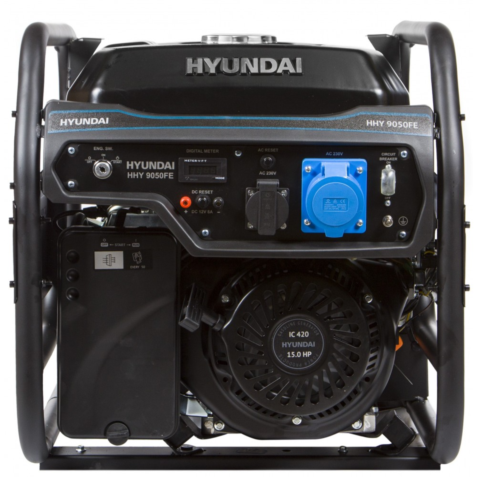 Генератор Бензиновий Hyundai HHY 9050FE (6,5 кВт) HHY9050FE