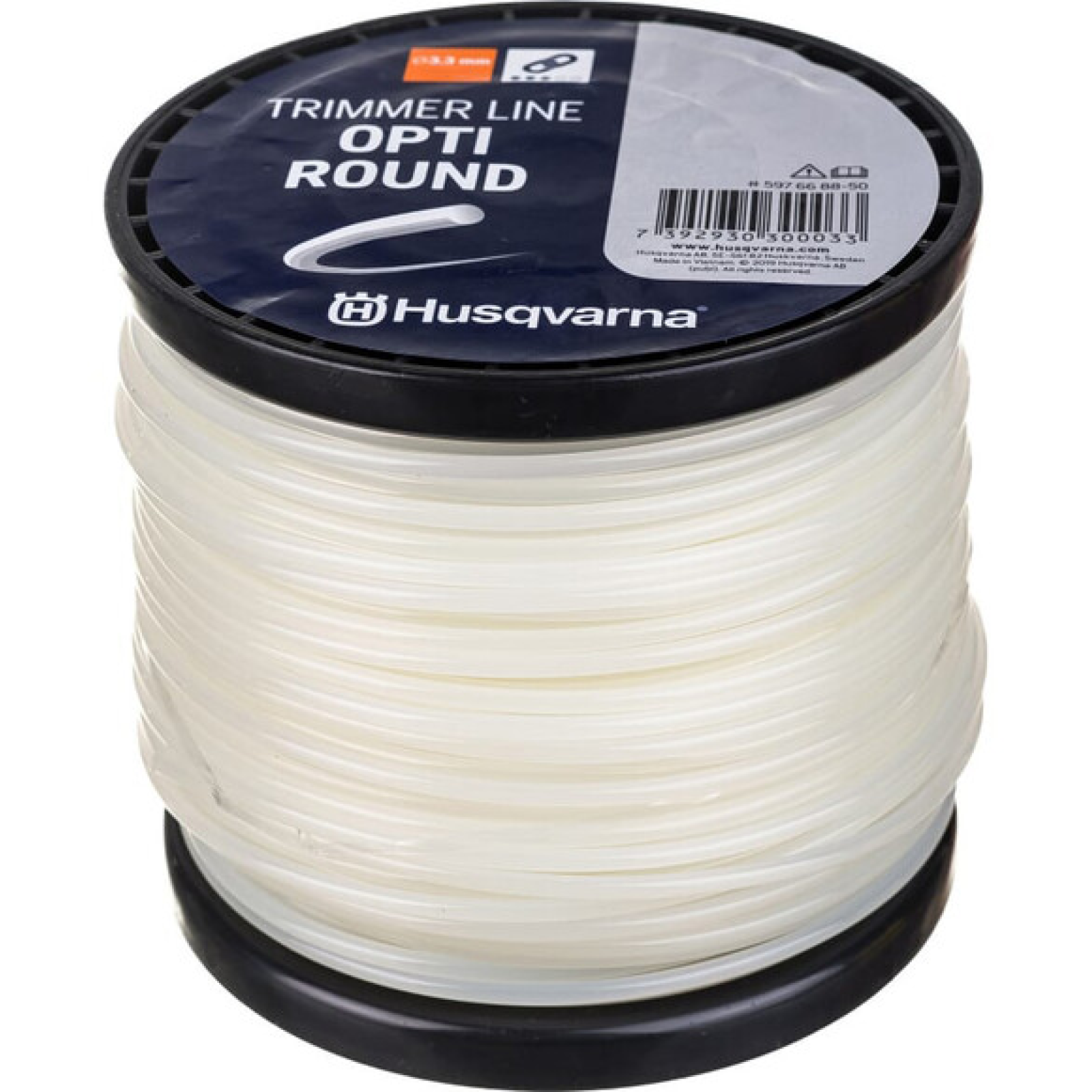 Корд Триммерный Husqvarna Opti Round Белый, Катушка (3,3мм*240м) 5976688-51