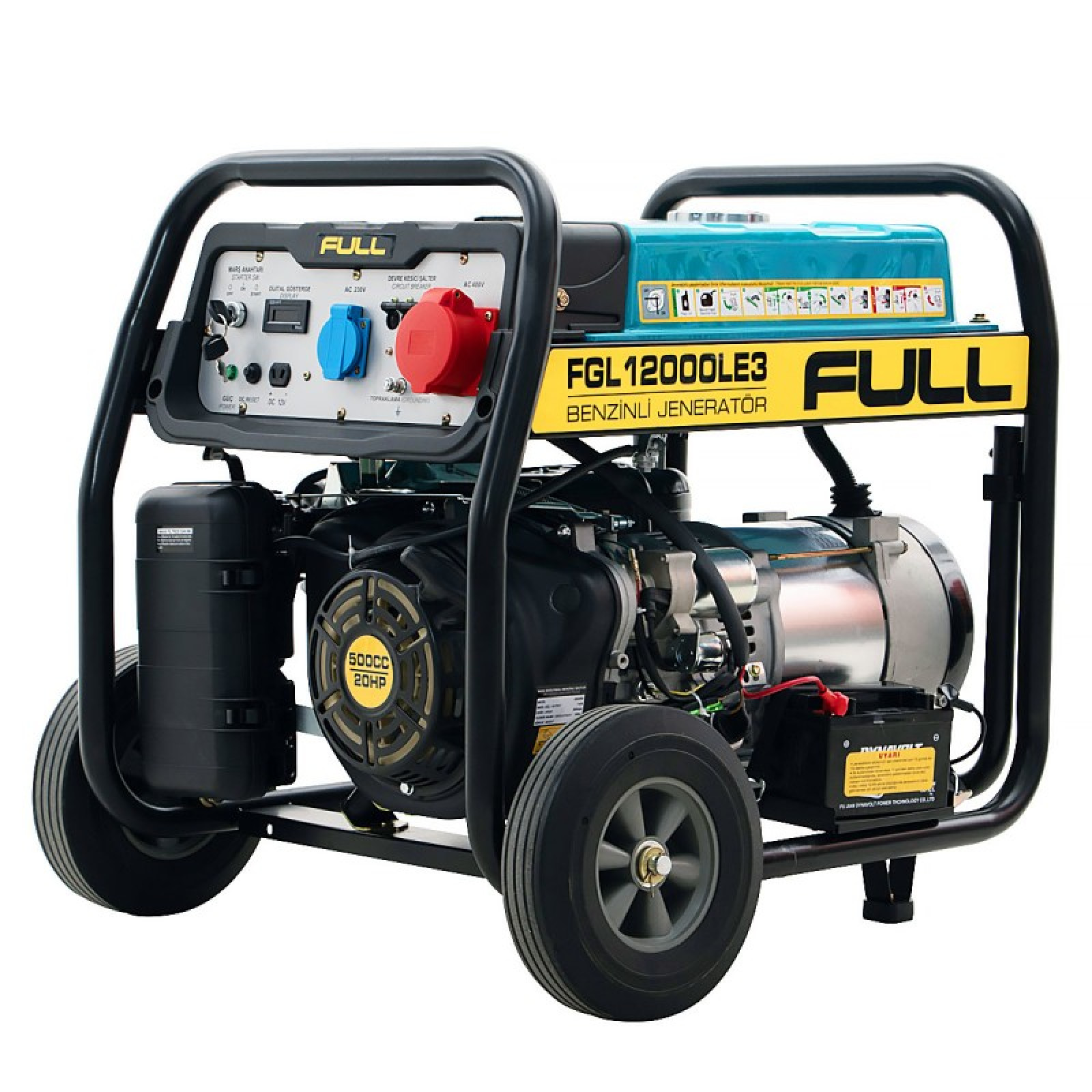 Генератор бензиновий Full FGL12000LE3 (9 кВт)
