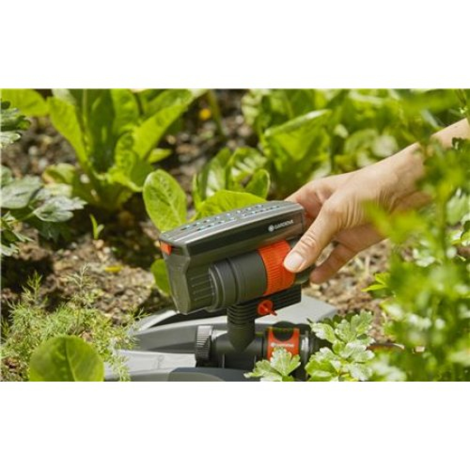 Дождеватель осциллирующий Gardena AquaZoom Compact
