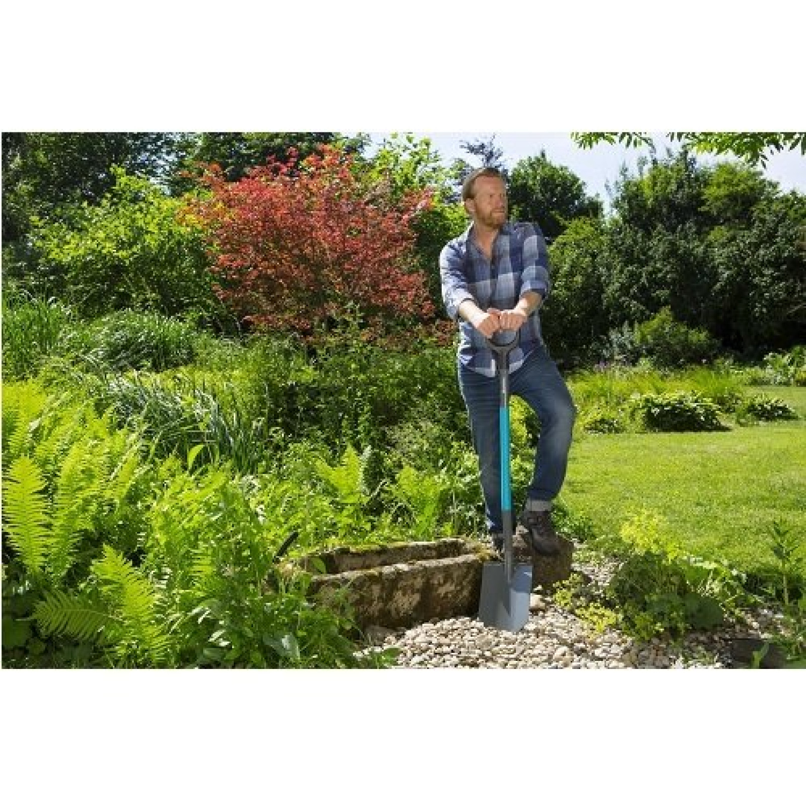 Лопата штыковая Gardena ClassicLine 117 см