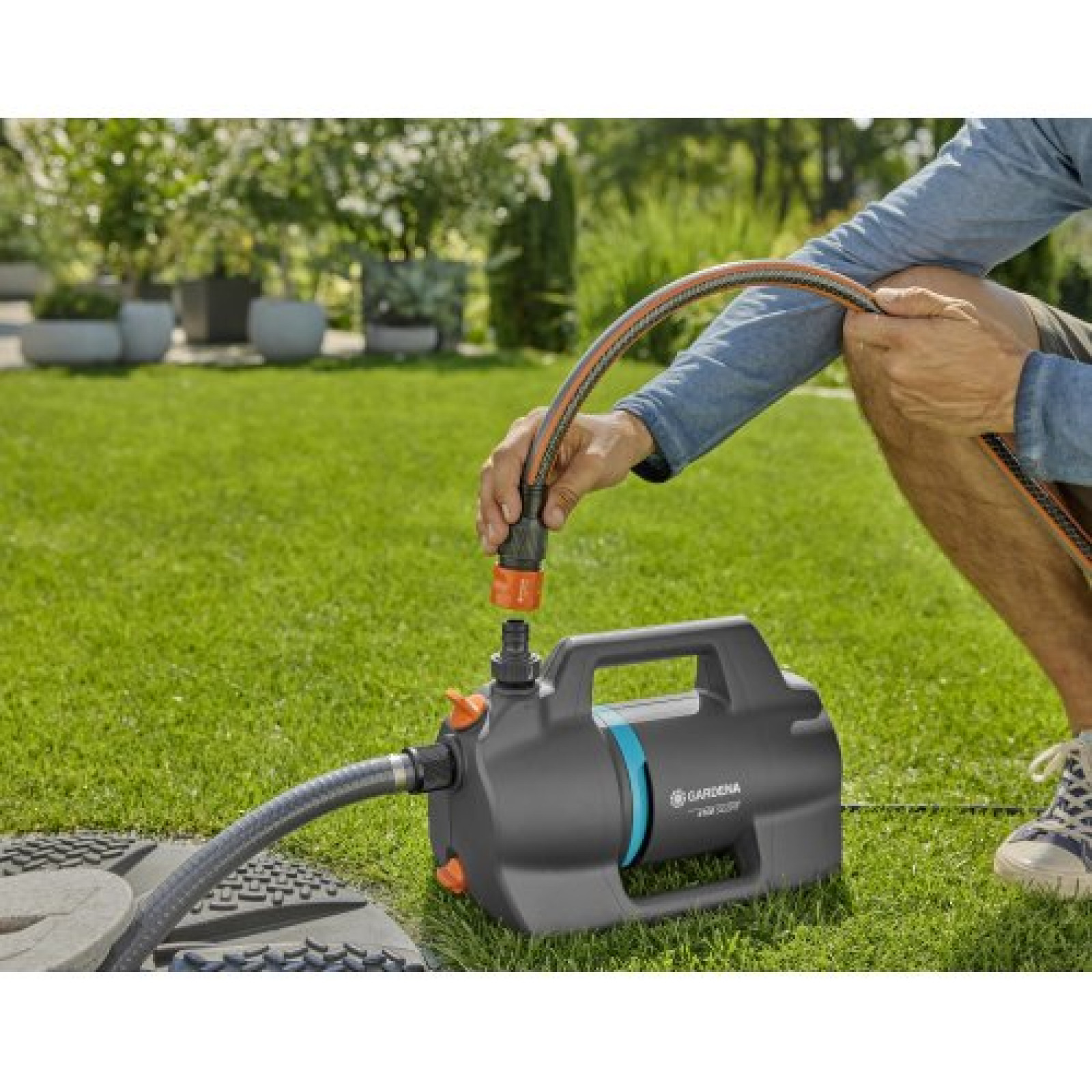 Електричний Насос Gardena 4100 Silent (садовий) 09050-20.000.00