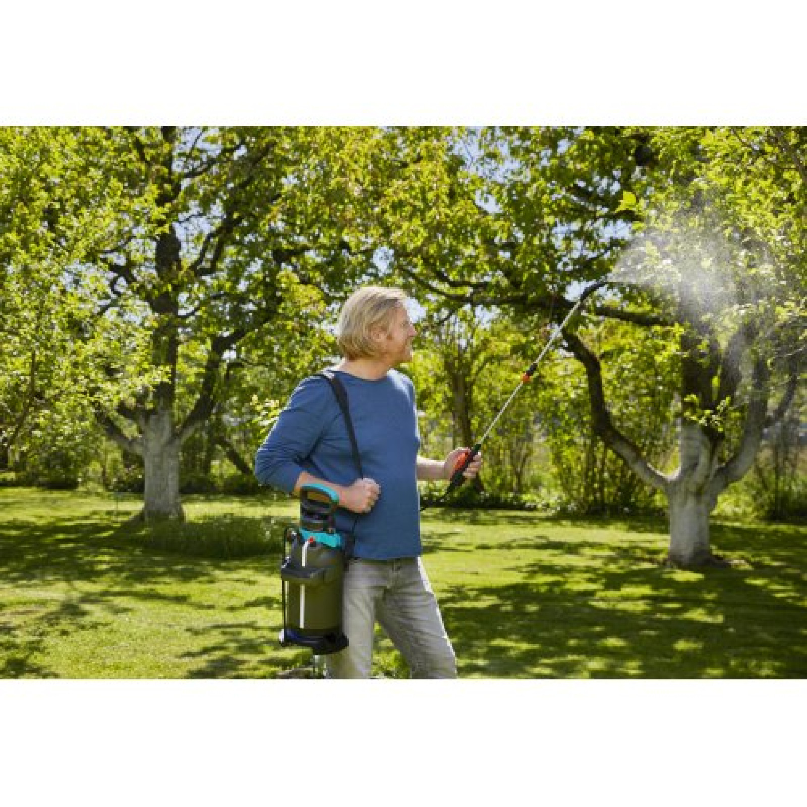 Опрыскиватель Наплечный Аккумуляторный Gardena EasyPump (5л) 11136-20.000.00