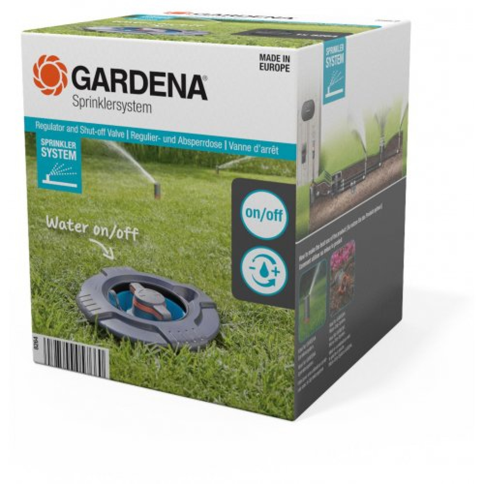 Кран GARDENA підземний запірний 3/4?