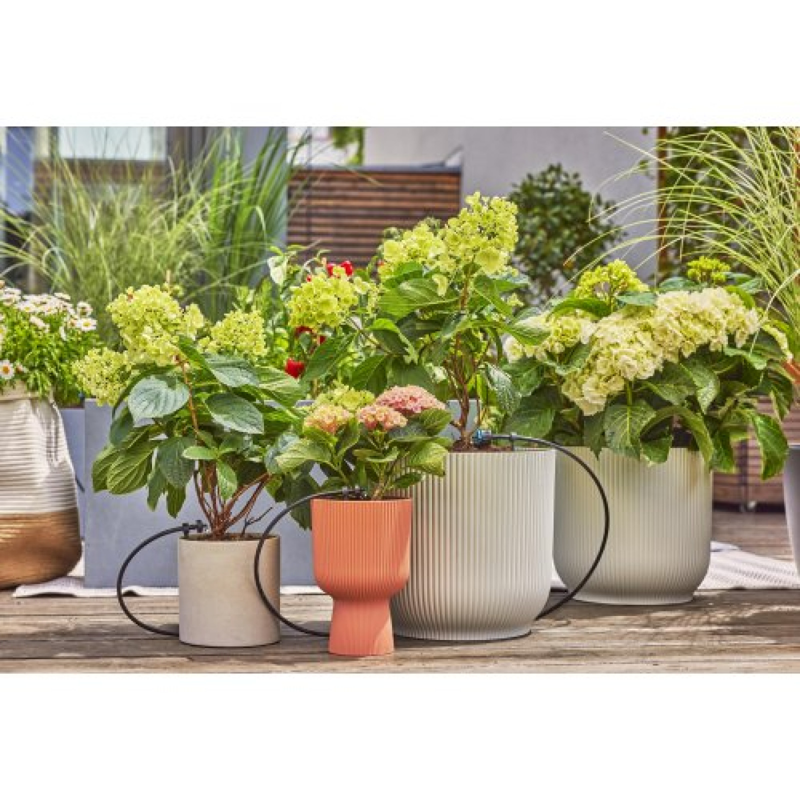 Комплект для поливу Gardena Micro-Drip-System Balcony Set на 15 рослин