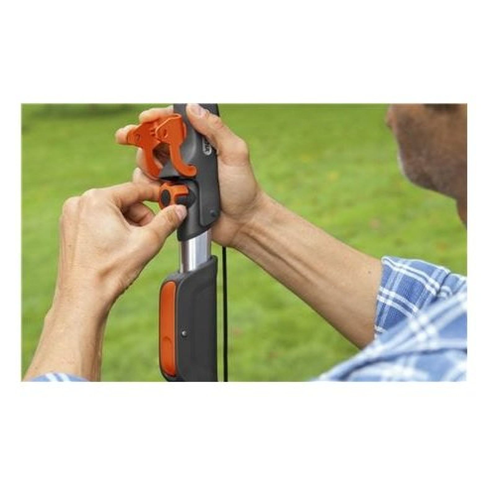 Ручка комбисистемы телескопическая Gardena 210-390 см