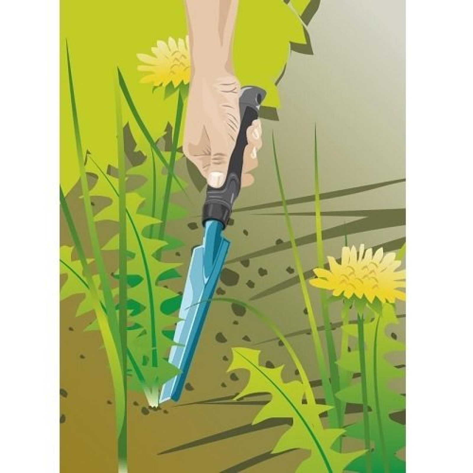Совок для прополки GARDENA  Ergo 14,5 см