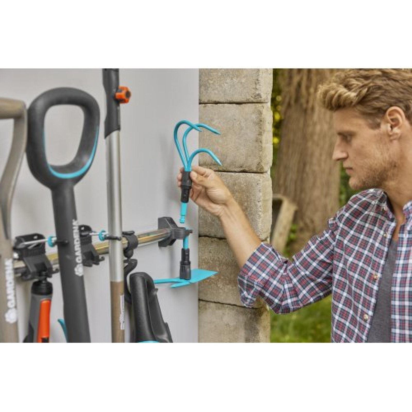 Кронштейн для садовых инструментов Gardena Combisystem Plus
