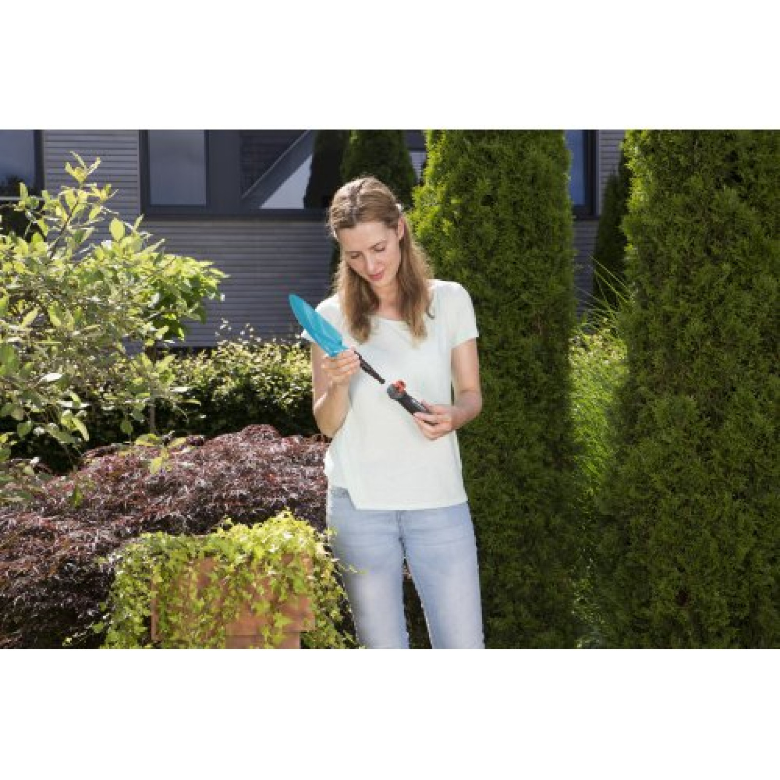 Лопатка для цветов Gardena Combisystem Classic Ergo 8,5 см