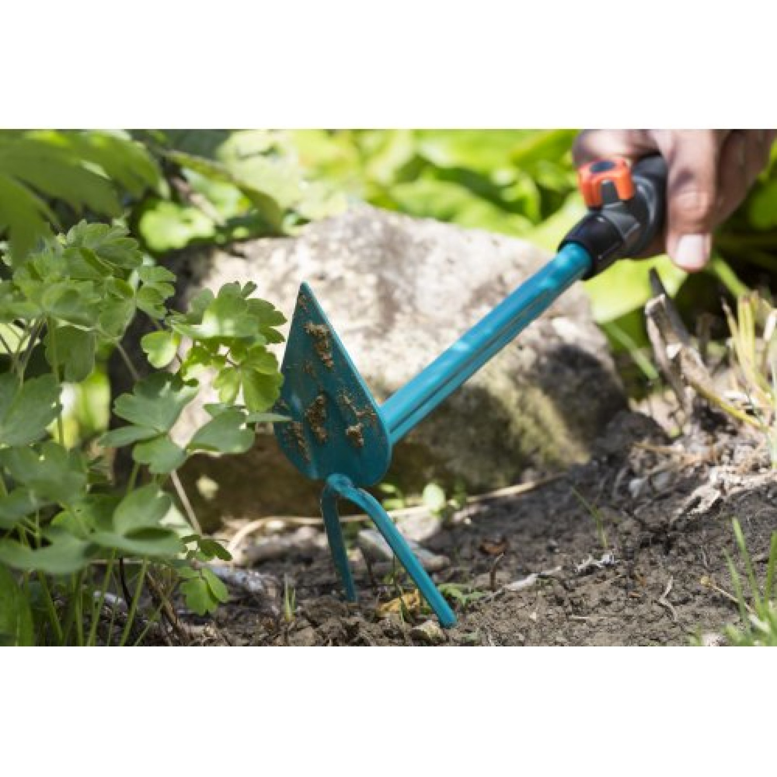 Сапка ручная Gardena Combisystem Classic Ergo 2 зубца