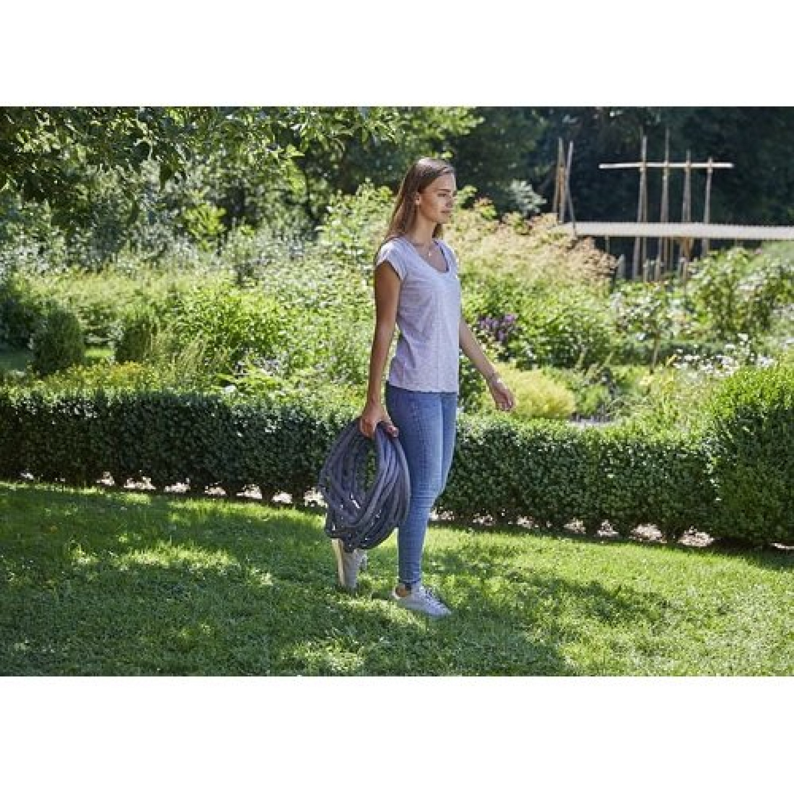 Шланг Gardena Liano текстильний 13 мм 1/2" 10 м + комплект для поливу
