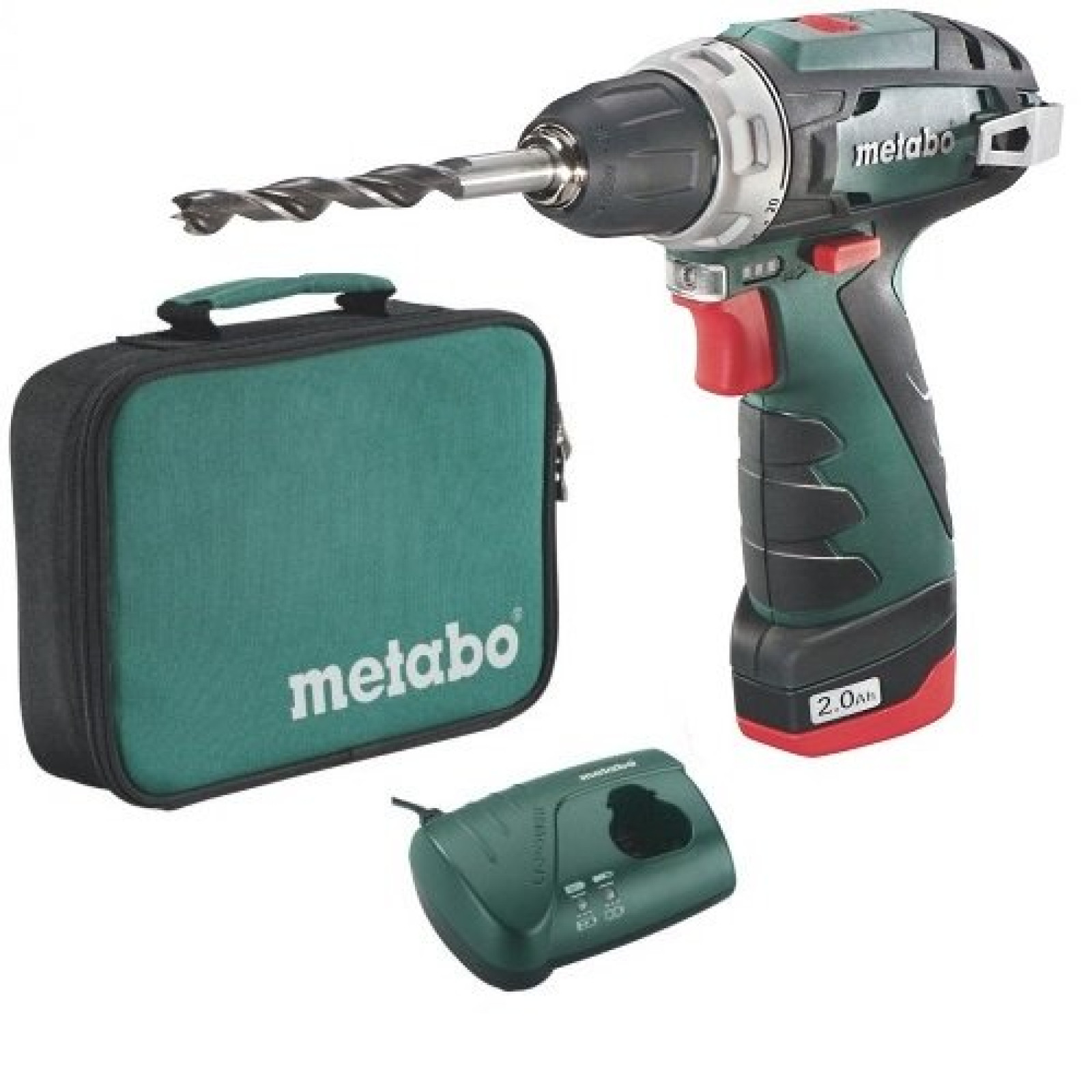 Дриль-шуруповерт акумуляторний Metabo PowerMaxx BS сумка