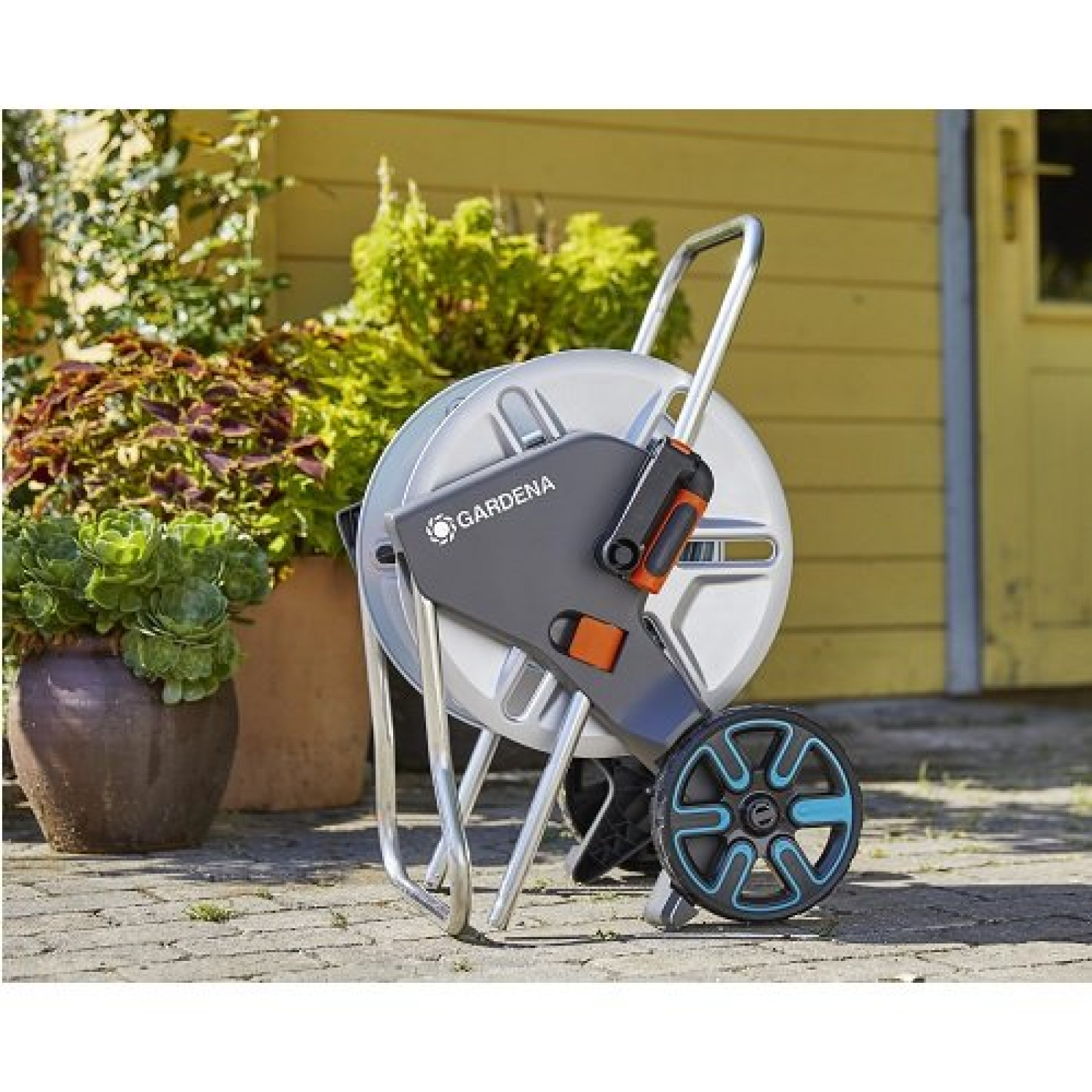 Візок для шланга GARDENA AquaRoll M Metal