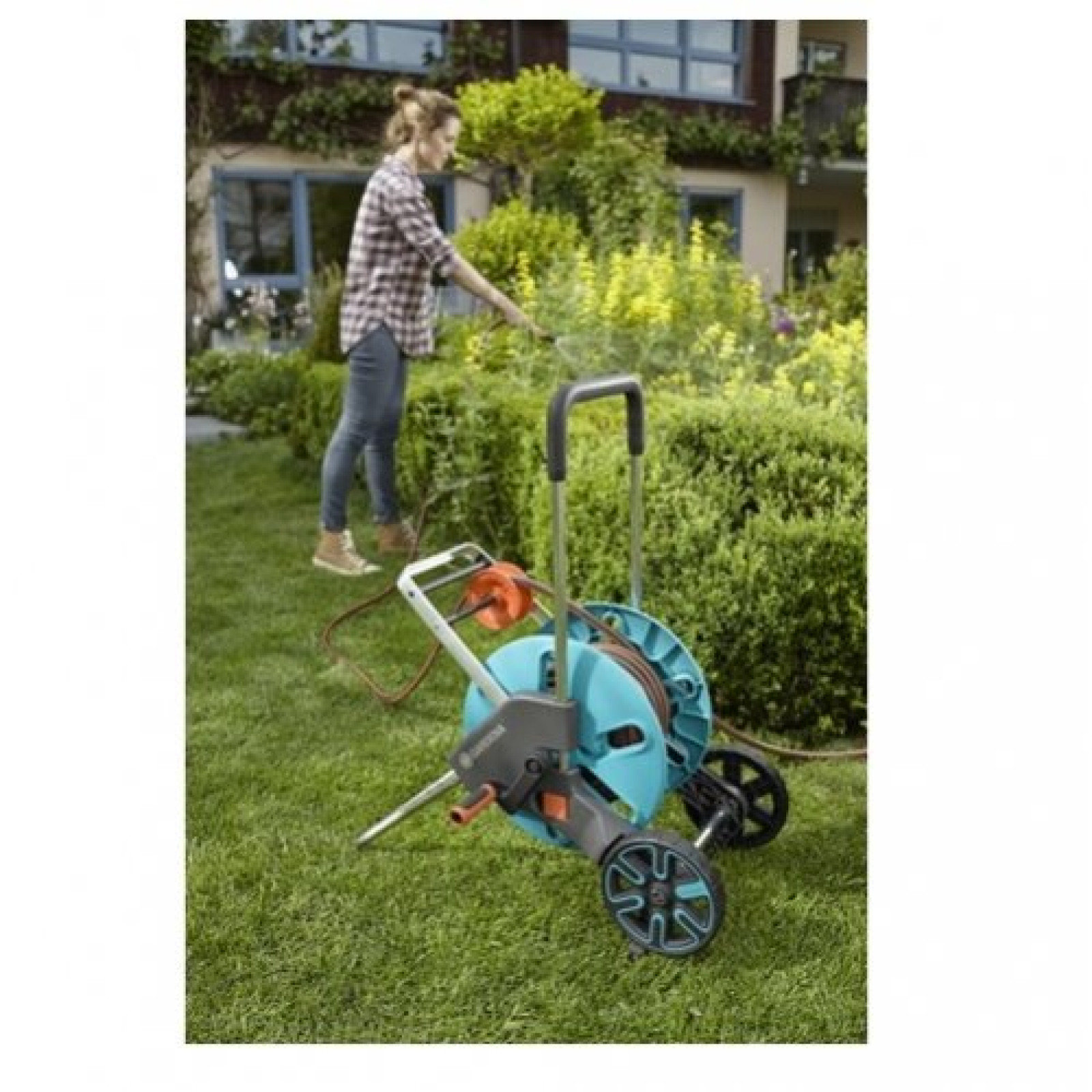 Тележка для шланга Gardena AguaRoll M Easy