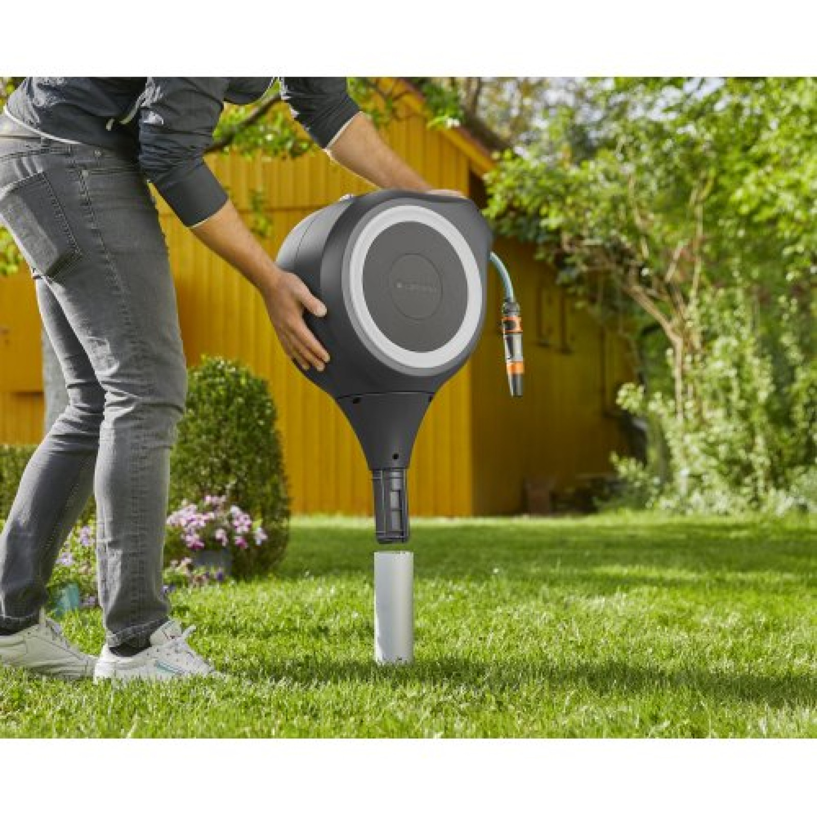 Катушка со шлангом Gardena RollUp M 20 м