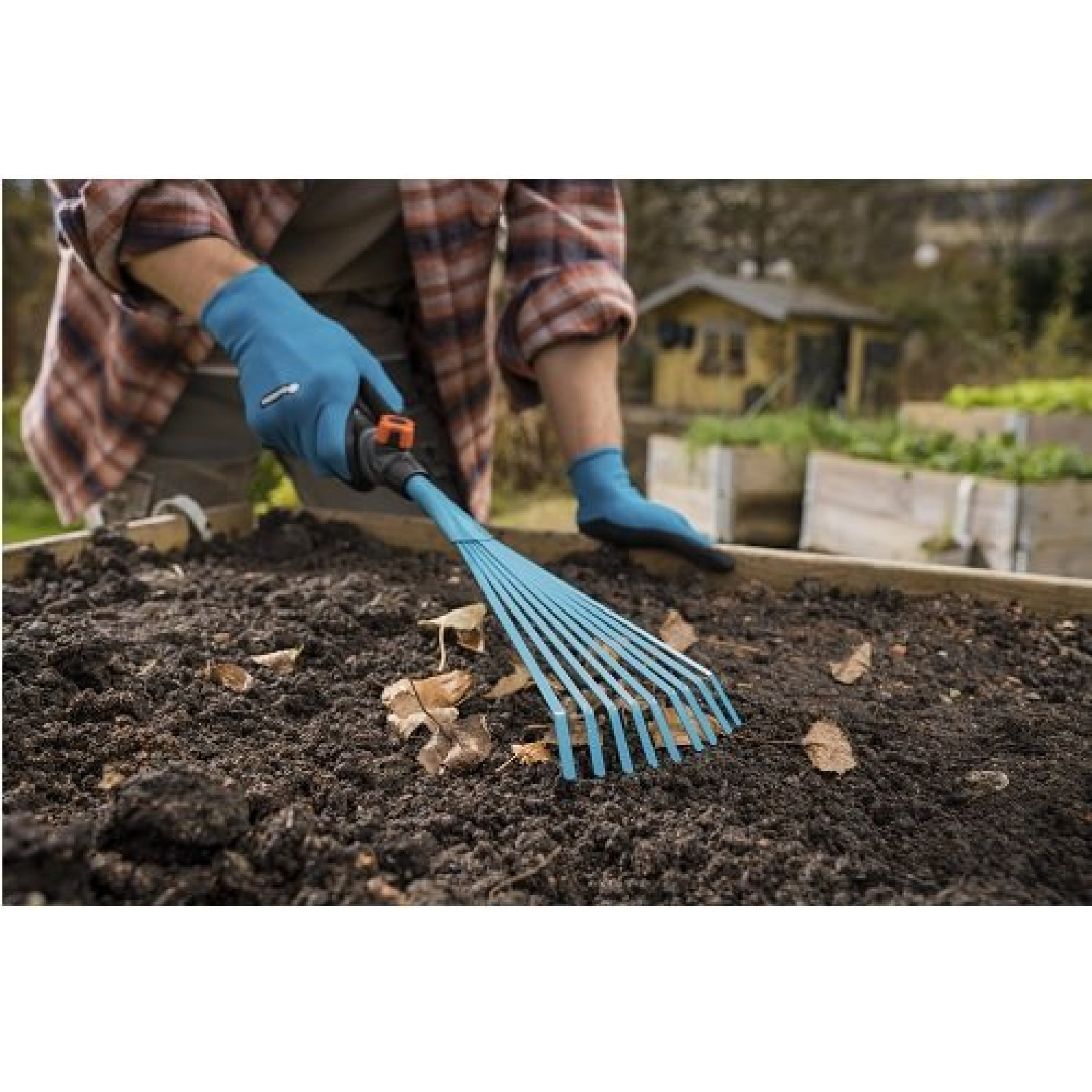 Рукавички для роботи з ґрунтом Gardena Oeko-Tex® 9/L
