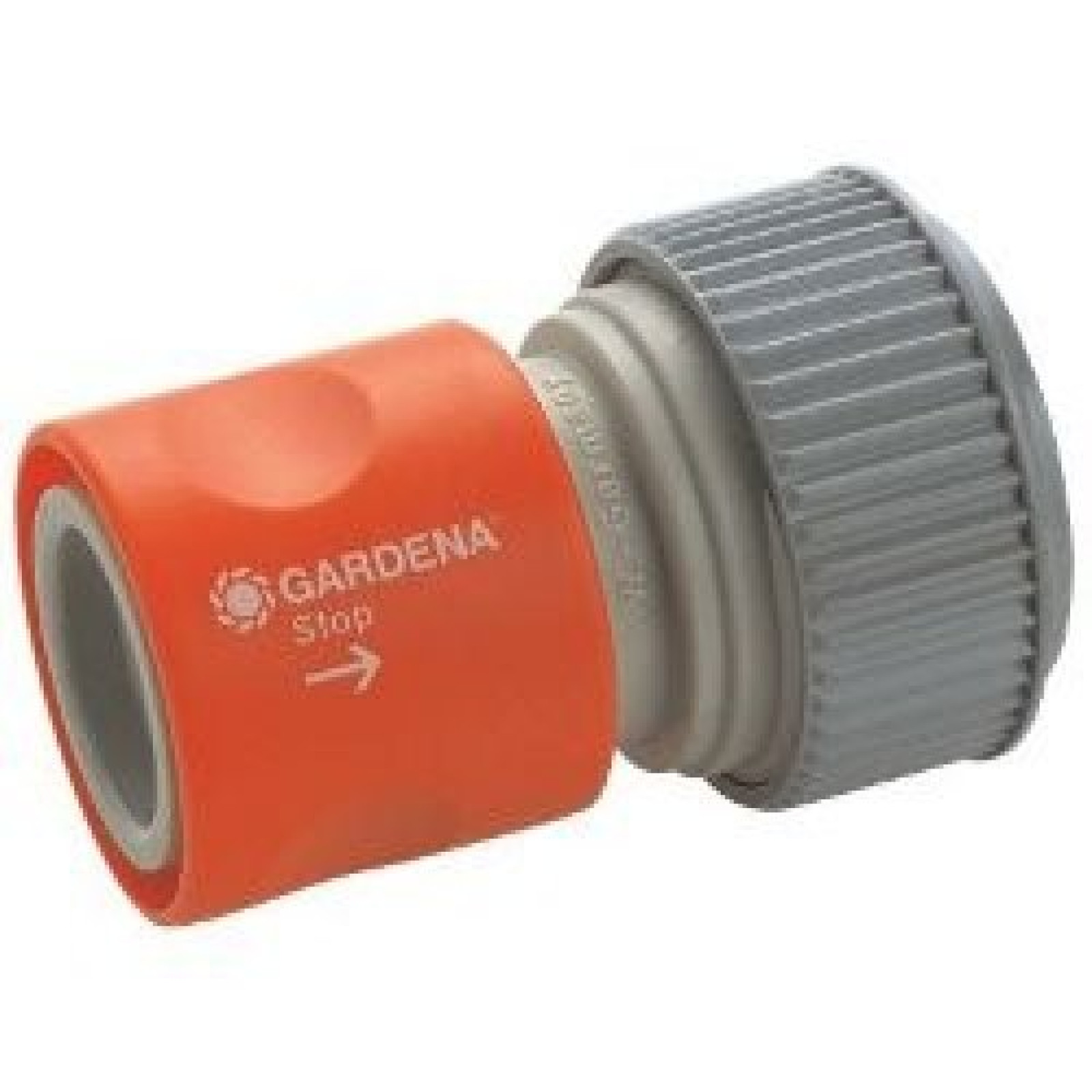 Конектор стандартний з автостопом Gardena 19мм 3/4'' і 16мм 5/8''