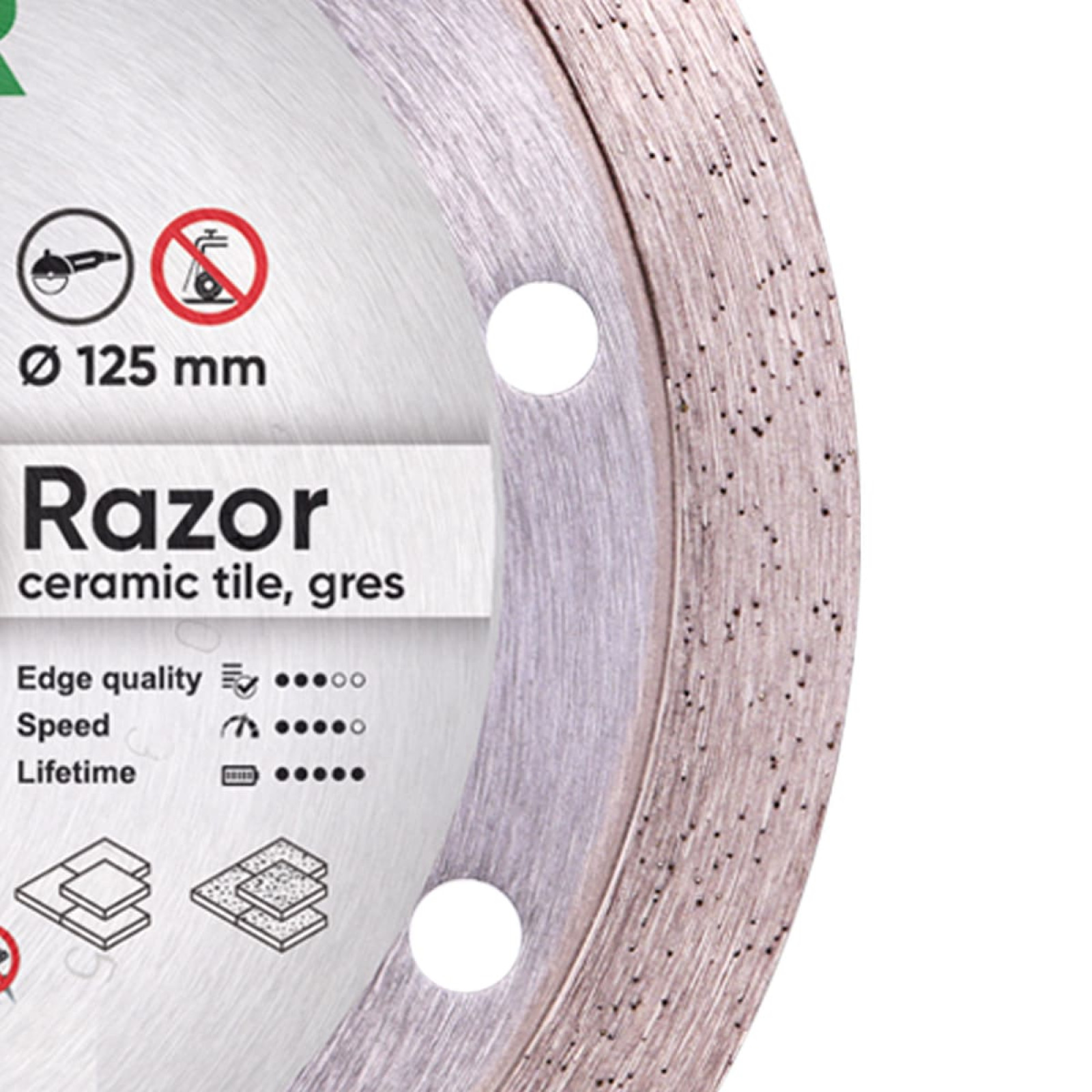 Круг алмазный отрезной Distar 1A1R 125x1,6x10x22,23 Razor