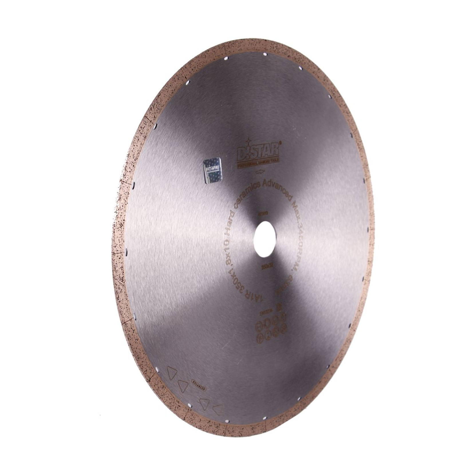 Круг алмазный отрезной Distar 1A1R 350x1,8/1,5x10x25,4 Hard ceramics Advanced