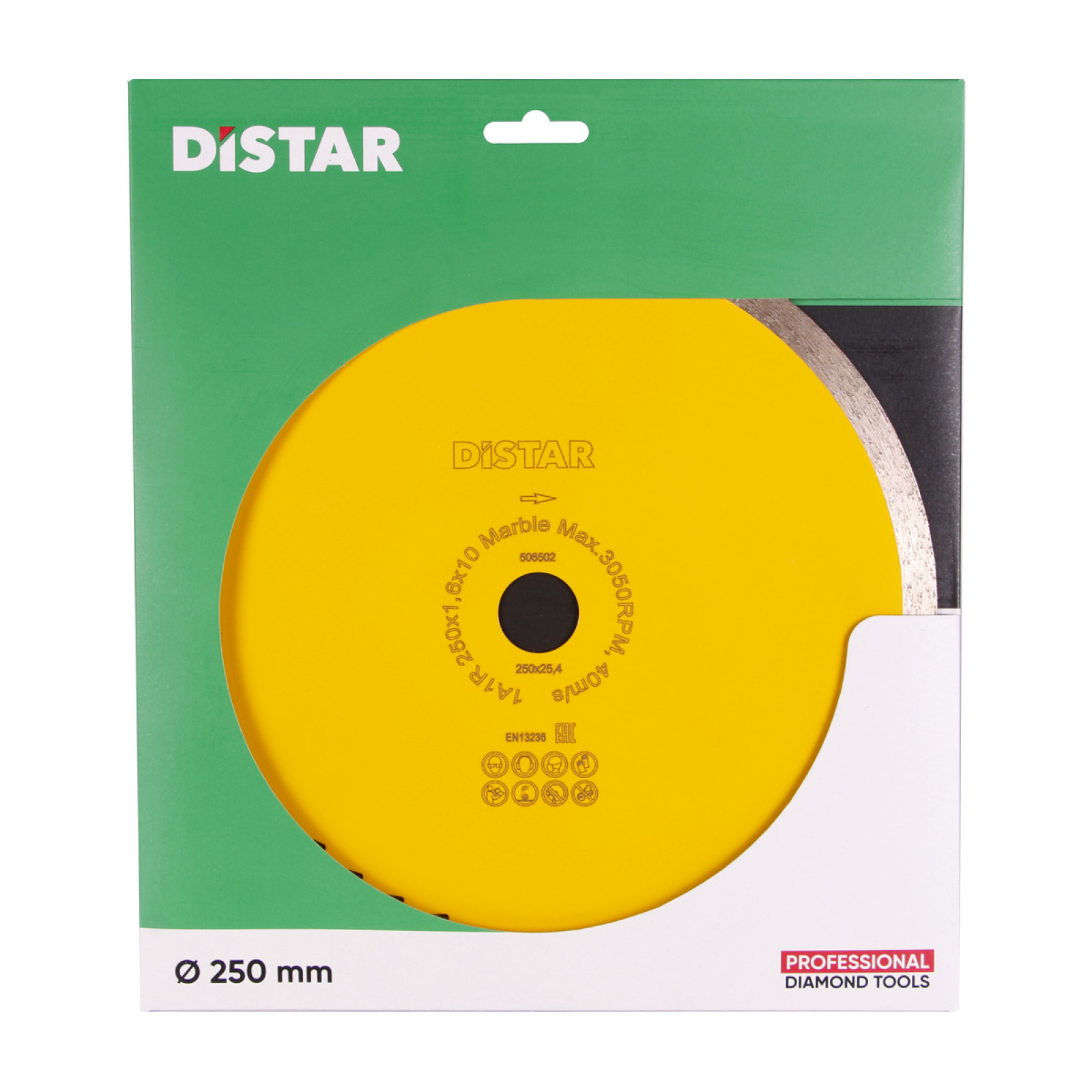 Круг алмазный отрезной Distar 1A1R 250x1,6x10x25,4 Marble