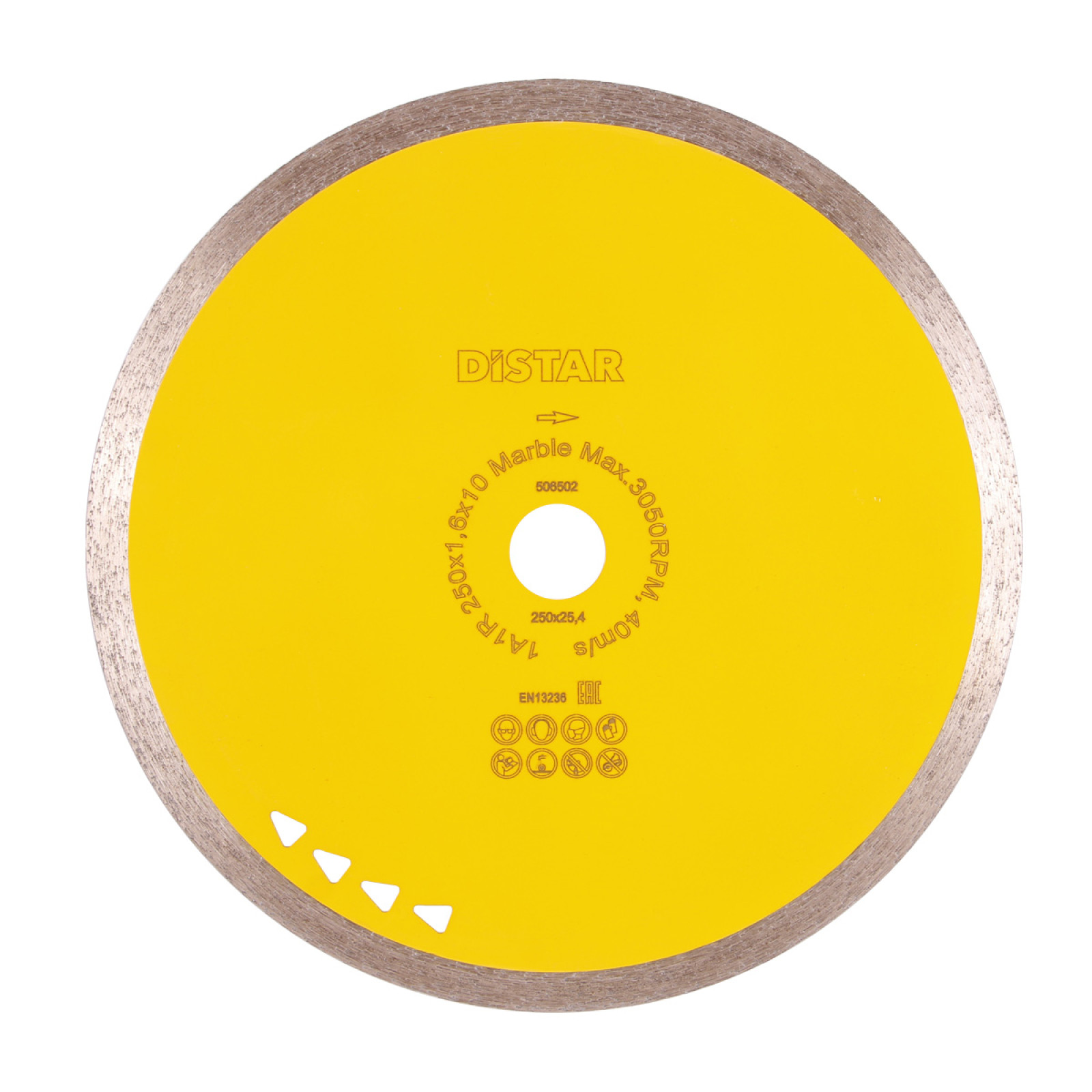 Круг алмазный отрезной Distar 1A1R 250x1,6x10x25,4 Marble