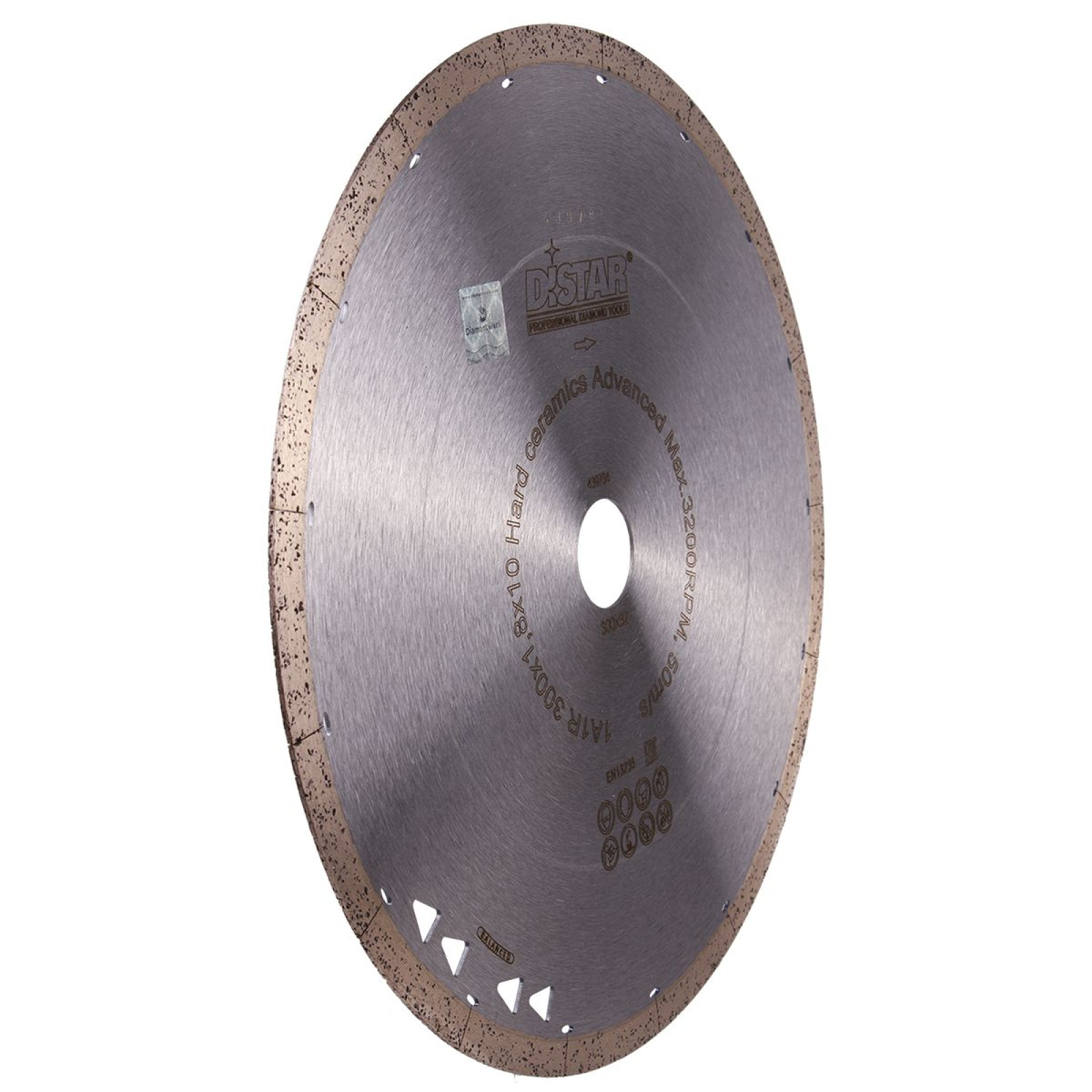 Круг алмазный отрезной Distar 1A1R 300x1,8/1,5x10x32 Hard ceramics Advanced