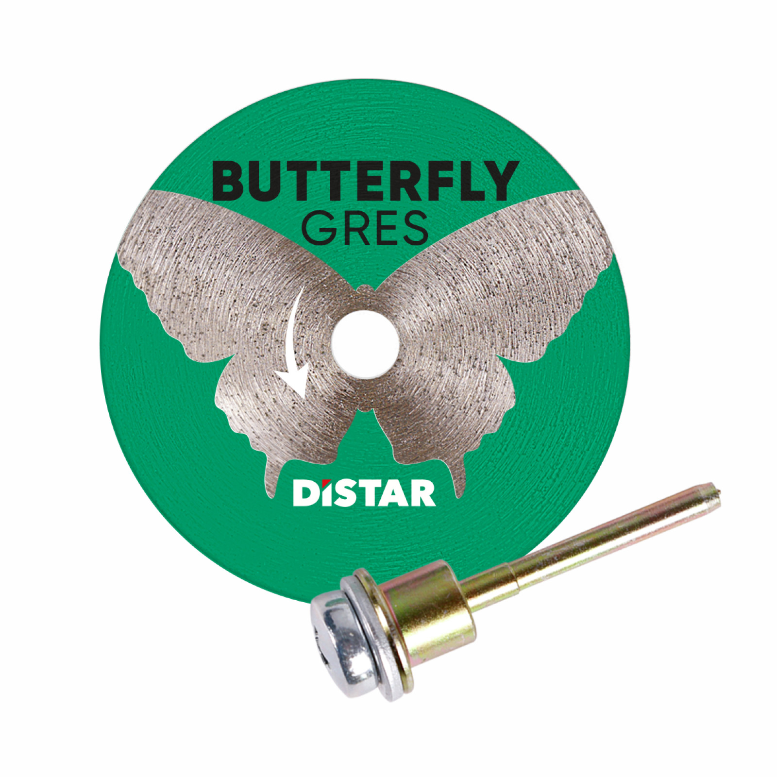 Круг алмазный отрезной Distar 1A1R 45x0,6x5,8/3,2-3,0F Butterfly