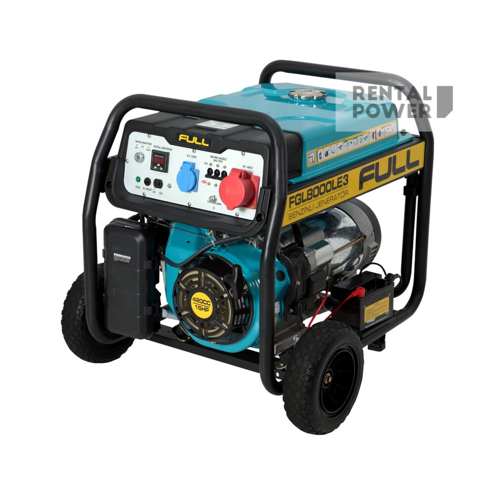 Генератор бензиновий Full FGL8000LE3 (6 кВт)