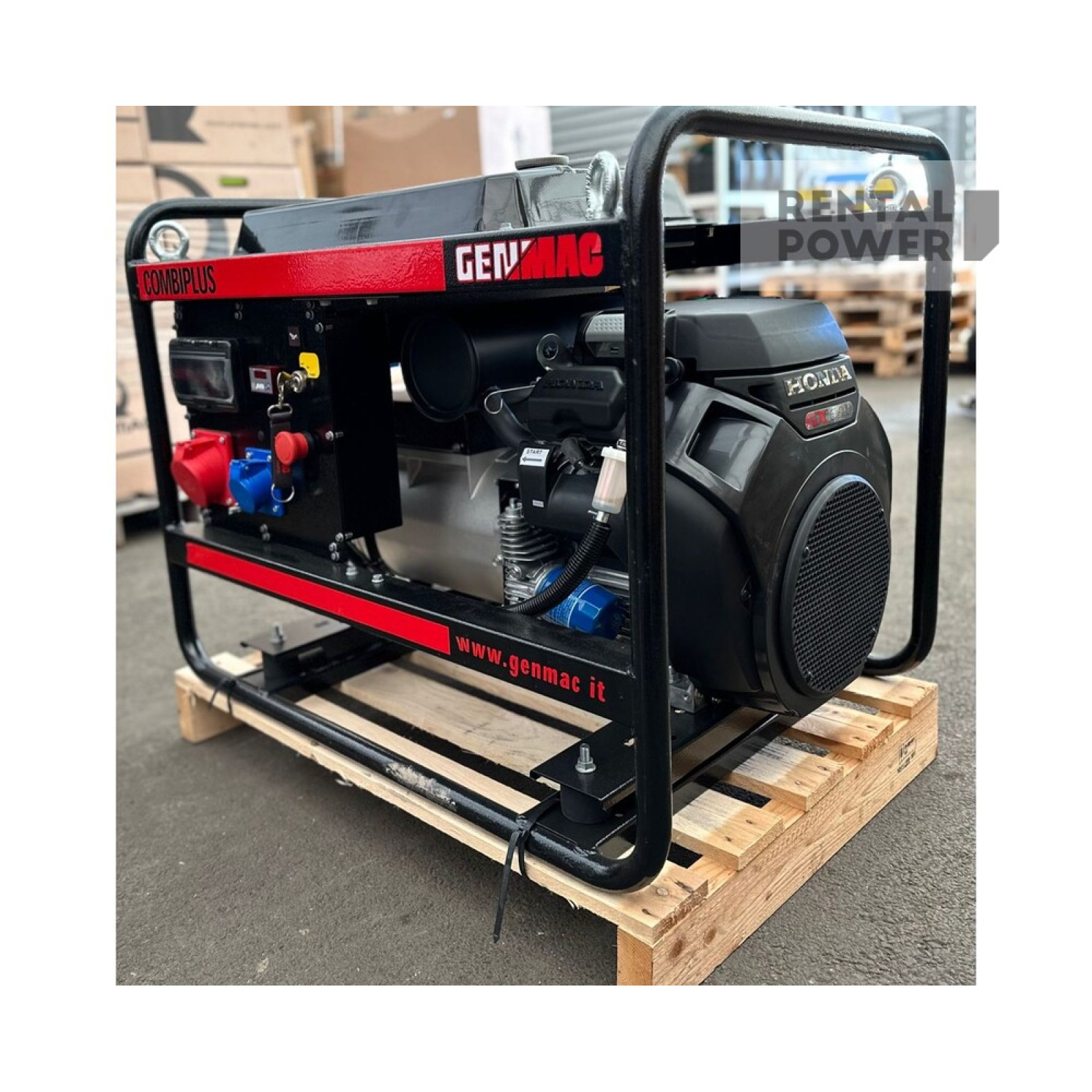 Генератор бензиновий Genmac Combiplus G15000HEO (11 кВт)