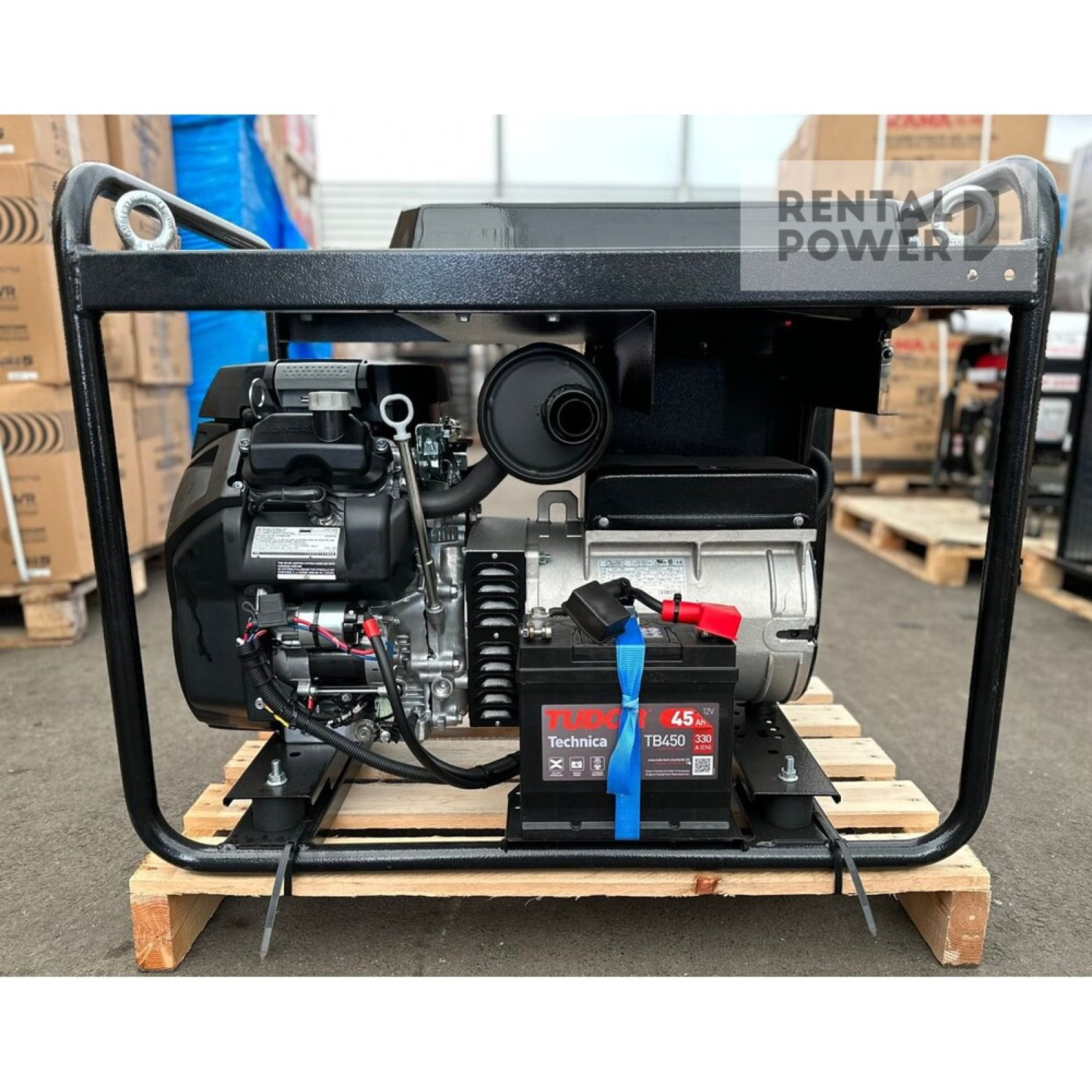 Генератор бензиновий Genmac Combiplus G10000HEO (9,4 кВт)