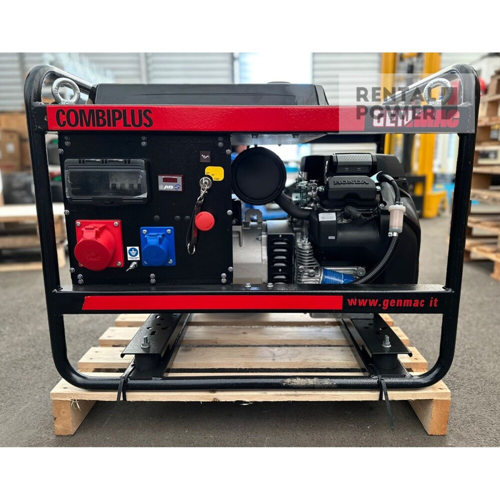 Генератор бензиновий Genmac Combiplus G10000HEO (9,4 кВт)
