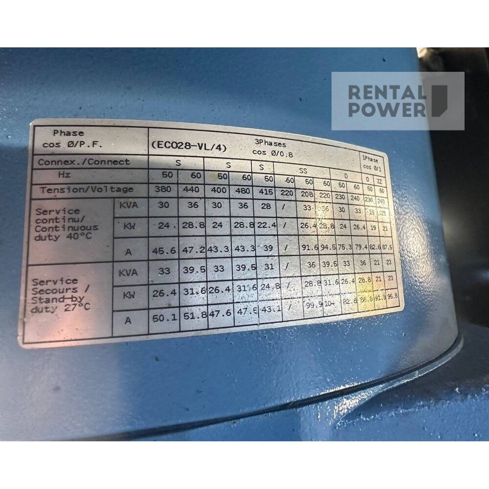 Генератор дизельний SDMO T33K (24кВт)