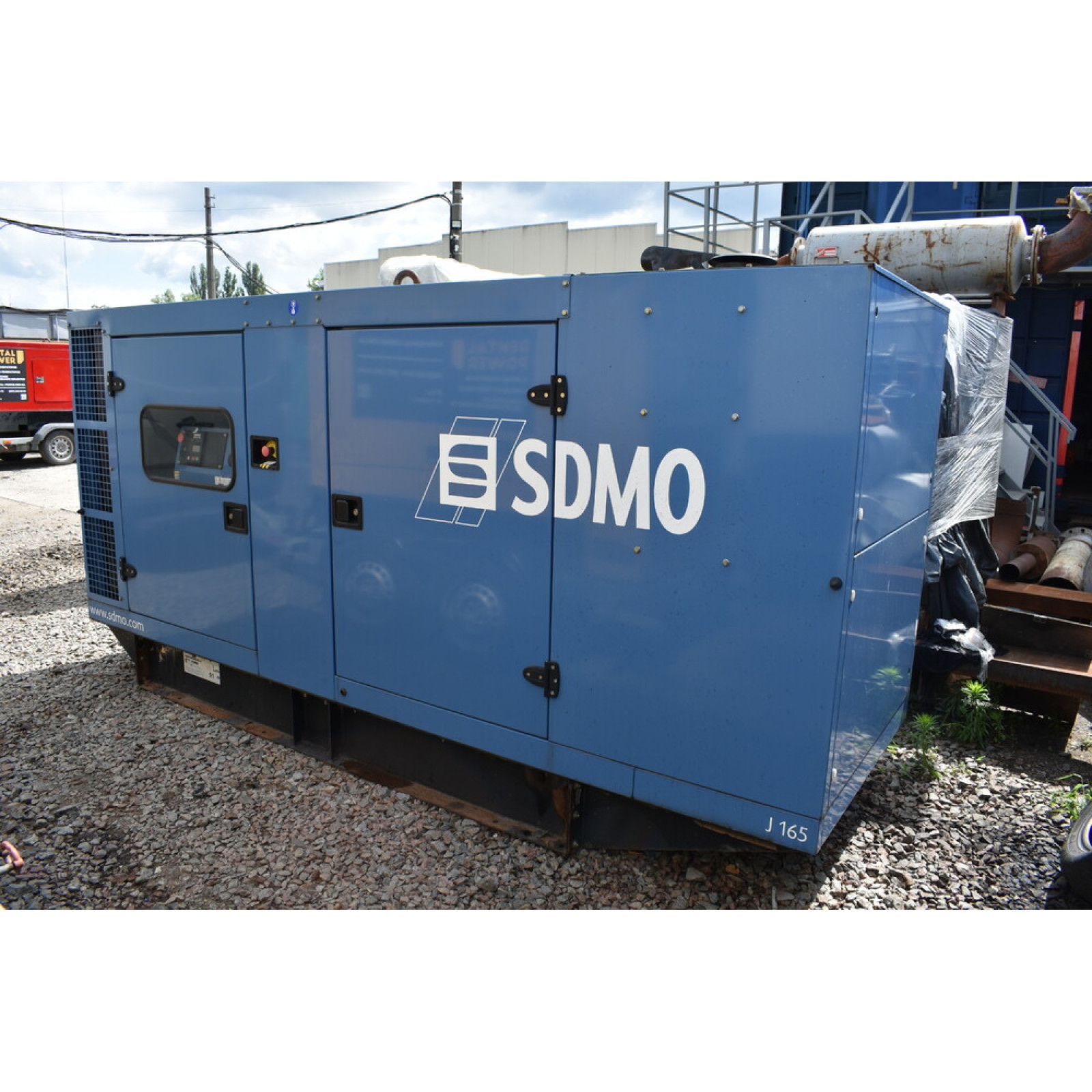 Генератор дизельный SDMO J165 (120кВт) вживаний