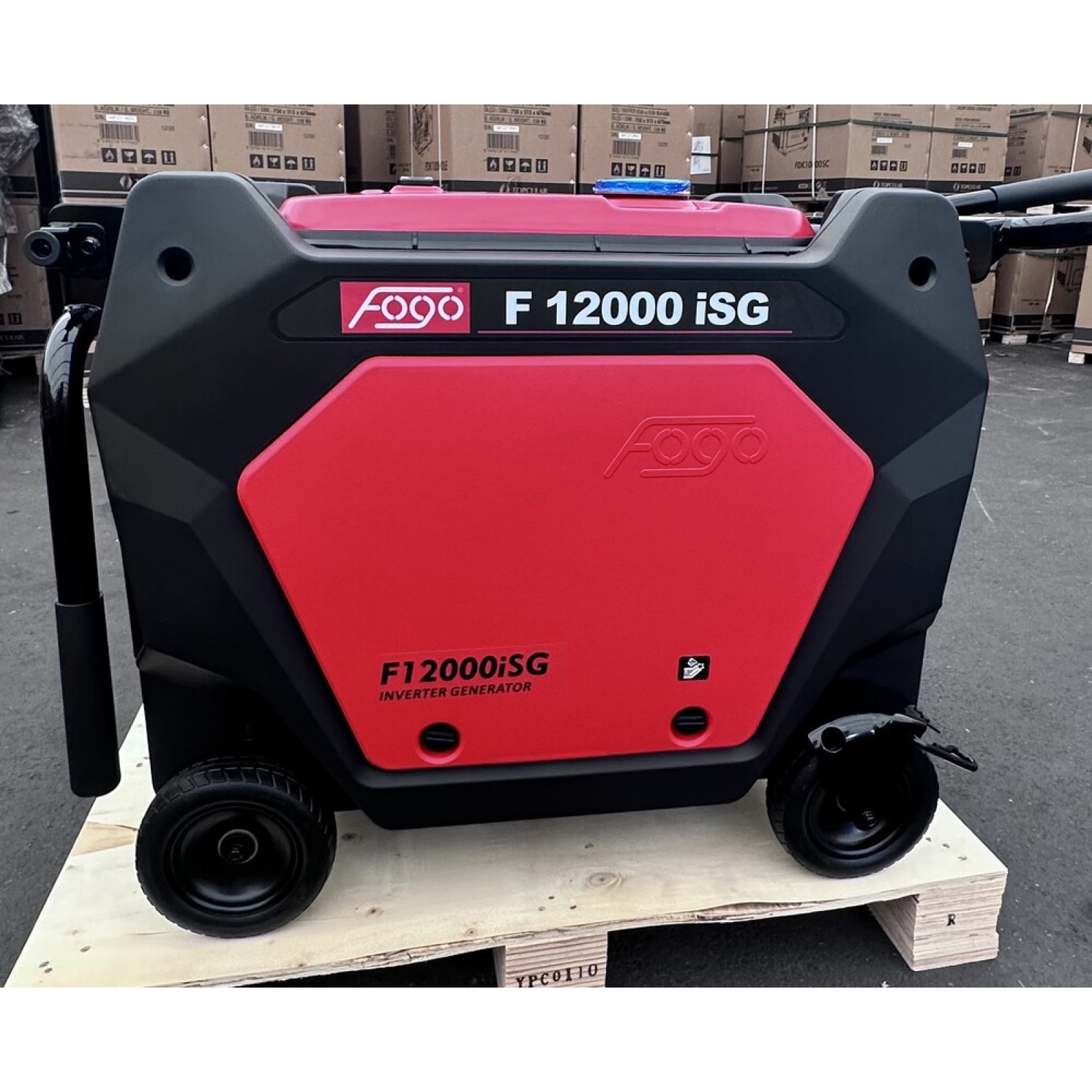 Генератор інверторный трифазный газ-бензин FOGO F12000 ISG (9,5 кВт)