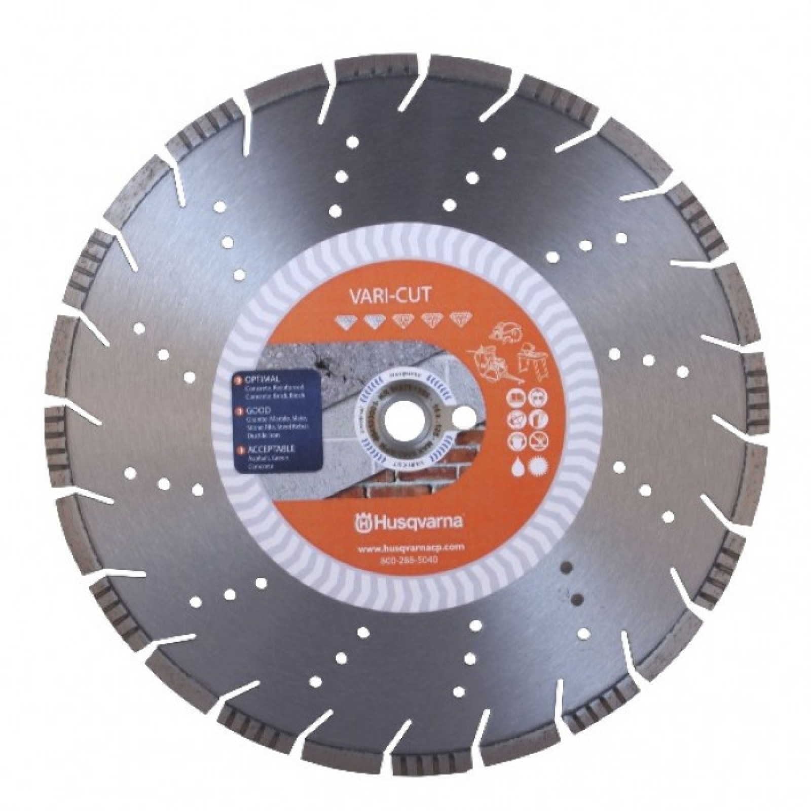Діамантовий диск Husqvarna VARI-CUT, 350 мм