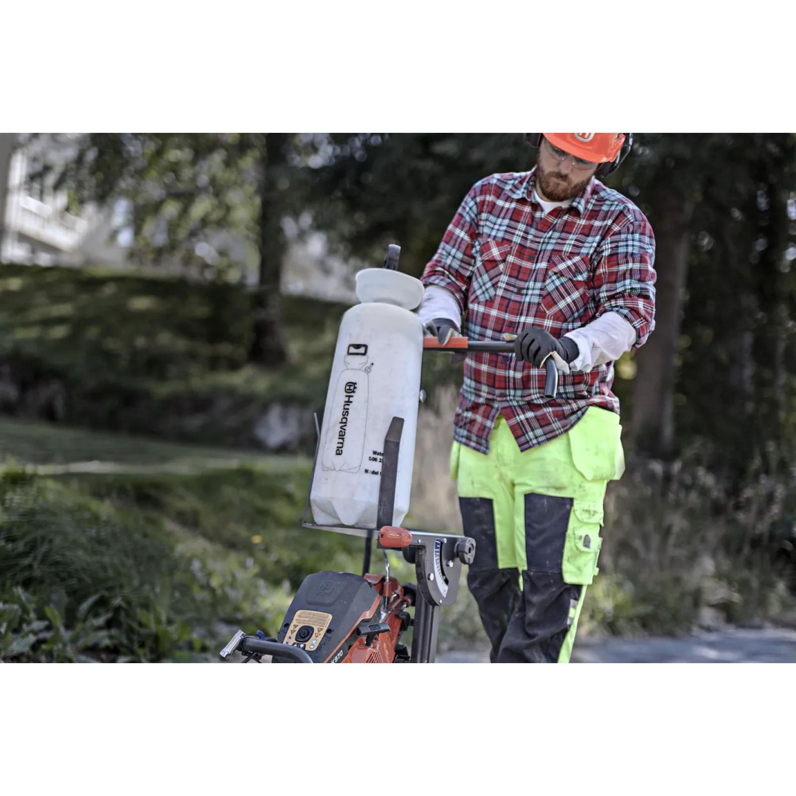 Тележка с баком Husqvarna КV-9 для Бензорезов K970/K1270 5877684-02