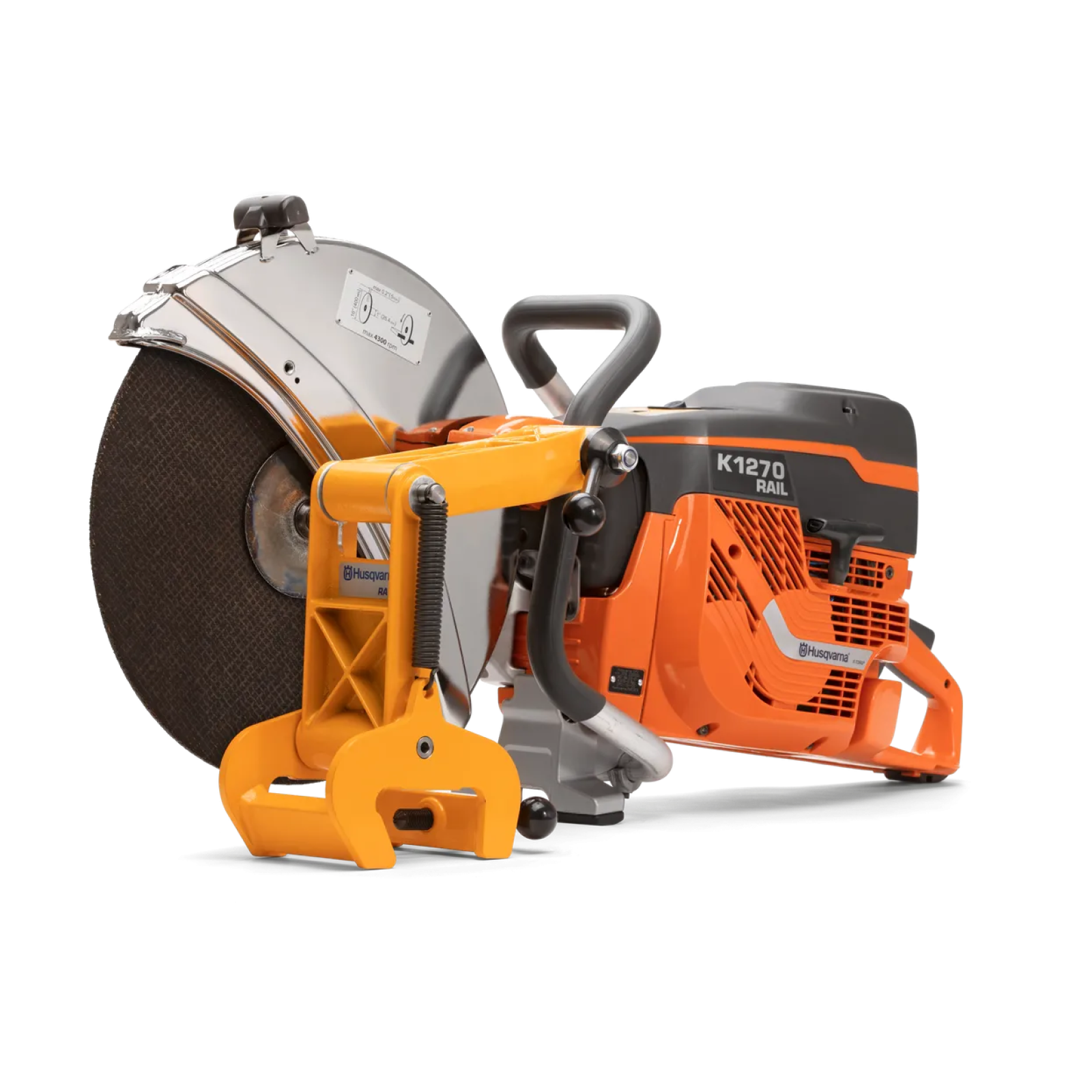 Рейкоріз Бензиновий Husqvarna K1270 Rail (16"/400мм) + Затискач RA 10 9679823-01