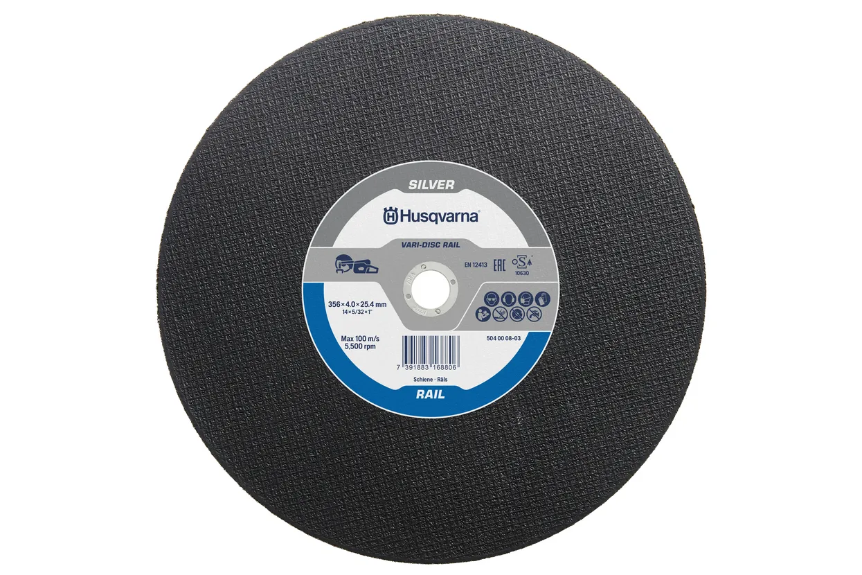 Абразивный Диск Husqvarna VARI-DISC RAIL (400мм) Железнодорожный Рельс ...